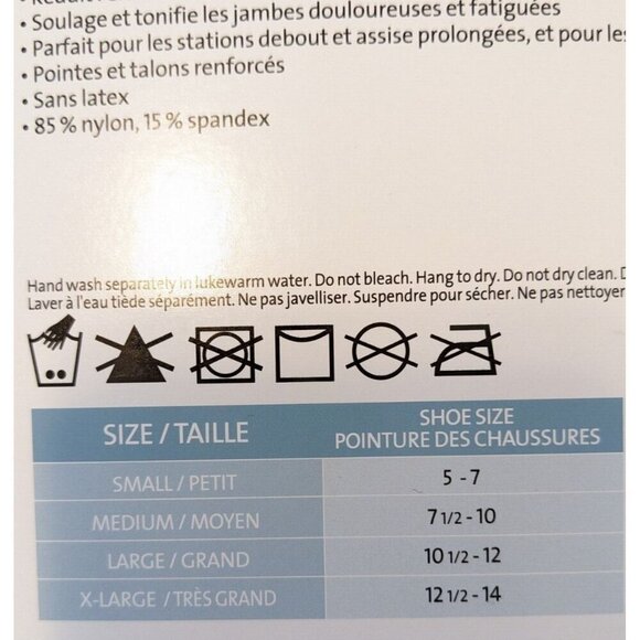 Compression Dress Socks For Men Mild 20-25 mmHg Large 10.5-12 Tan Revitalizing - Picture 5 of 5